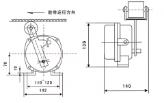 速度開關(guān)，測速傳感器XSAV11801（低速型）高低速速度開關(guān)